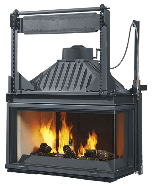 Cheminees Philippe
Radiante 873 2V PR Firebox