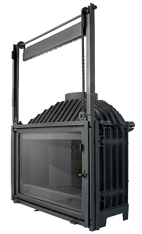 Cheminees Philippe Radiante 800 PR firebox