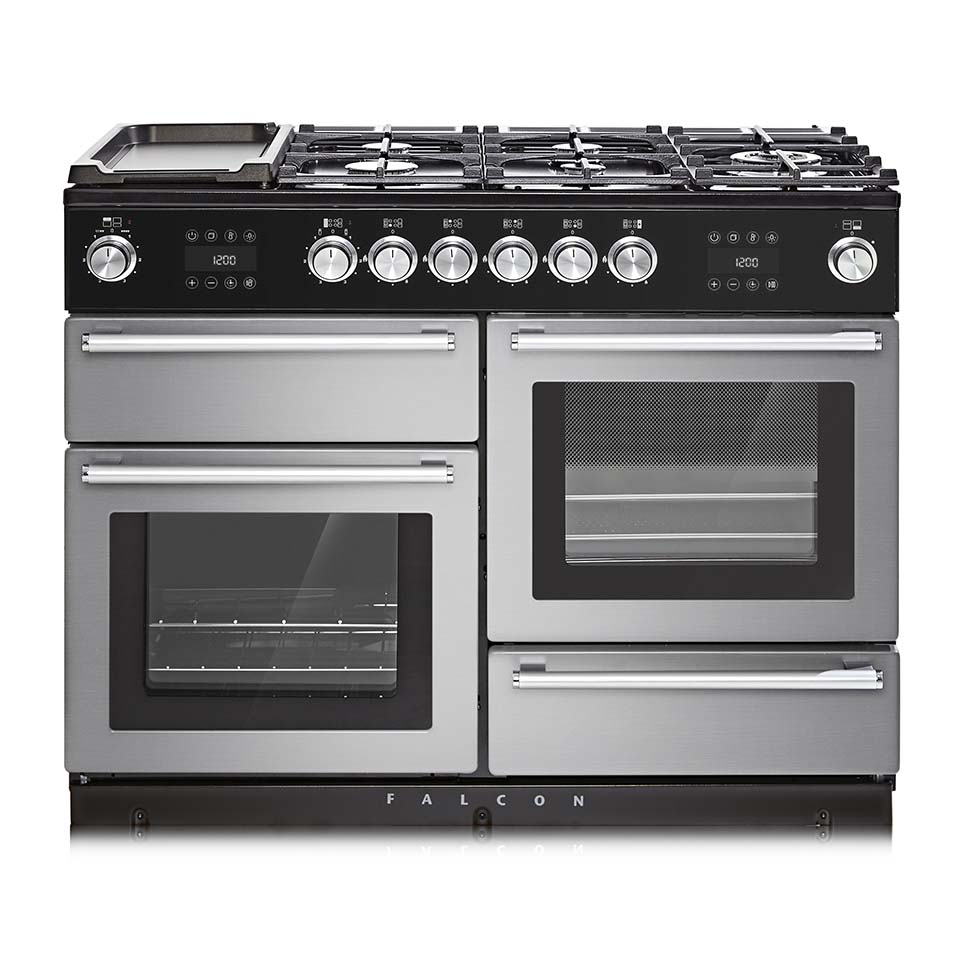 Falcon Nexus Steam 110cm dual fuel Oven stainless steel 